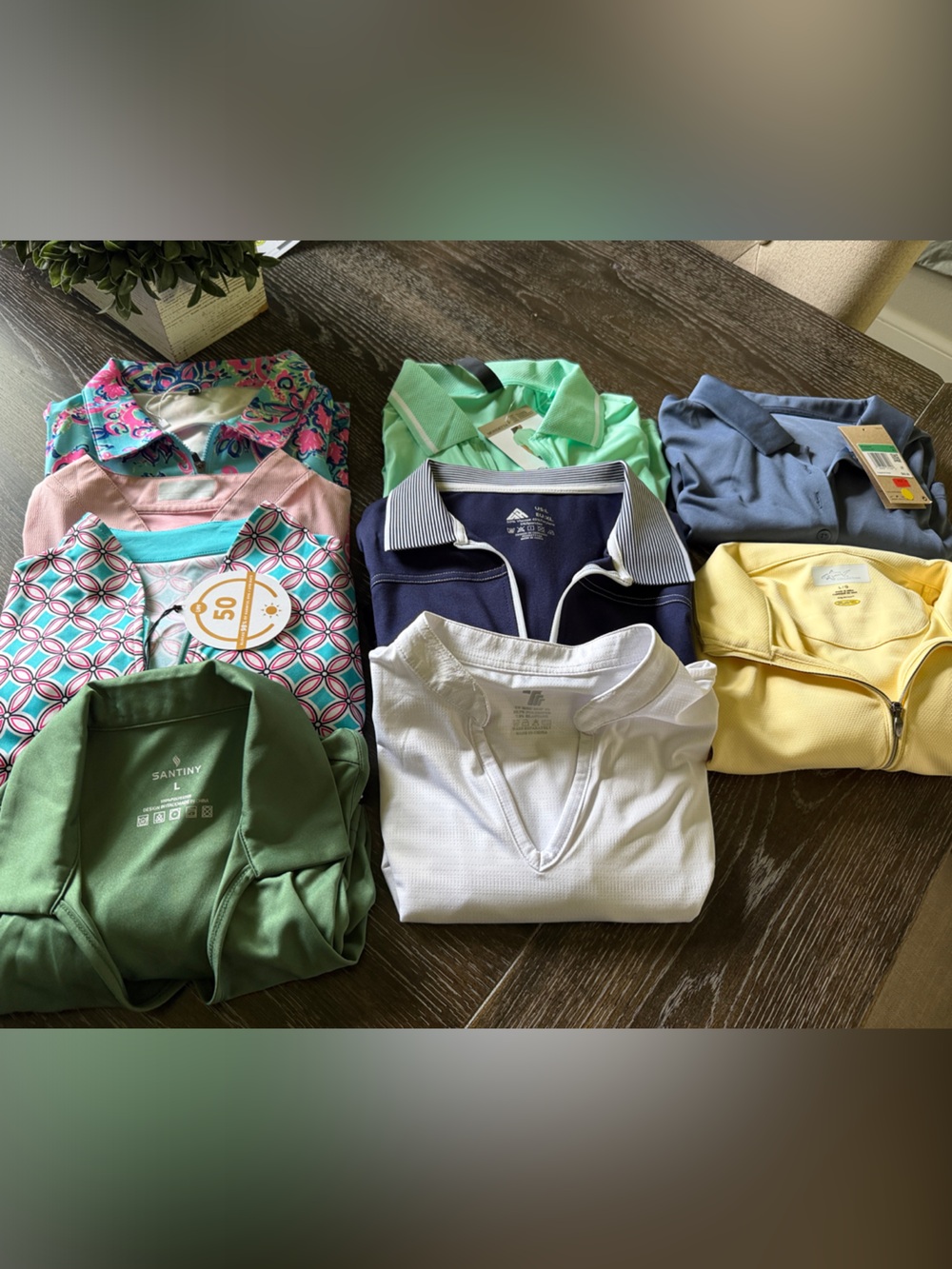 Bundle*9 Woman’s Golf Shirts, all excellent condition